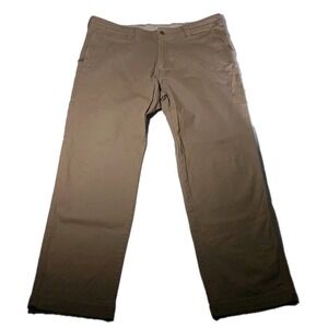 Columbia Sportswear Co Men's brown canvas pants size 38X32